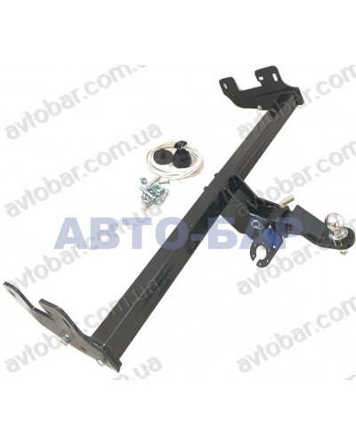 Фаркоп Toyota Hilux (2004-2010) під квадрат