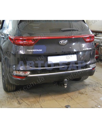 Фаркоп Kia Sportage 4 (2015-2018) под квадрат. Автопристрій