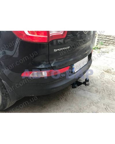 Фаркоп Kia Sportage 3 (2010-2015) под квадрат. Автопристрій