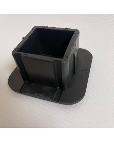 Заглушка для фаркопу під квадрат. Кришка квадратного фаркопа 50 х 50 мм