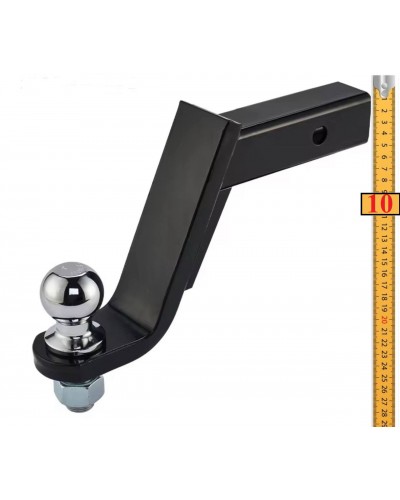 Вставка фаркопа занижена під квадрат + 10 см. Іспанія. Америкаська вставка. 50х50 мм