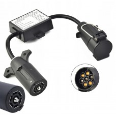 Перехідник фаркопа Америка \ Європа. Адаптер фаркопа з американської вилки на європейську. 7 \ 7 pin