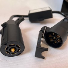 Перехідник фаркопа Америка \ Європа. Адаптер фаркопа з американської вилки на європейську. 7 \ 7 pin