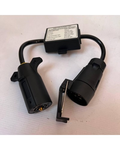 Перехідник фаркопа Америка \ Європа. Адаптер фаркопа з американської вилки на європейську. 7 \ 7 pin