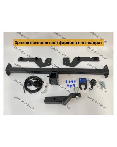 Фаркоп Dodge Journey (2008-2022) под квадрат. Автопристрій
