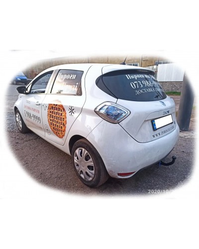 Фаркоп Renault ZOE (2012-2024) Сьемный на болтах
