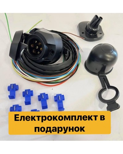 Фаркоп BMW X5 E70 (2007-2013) Steinhof. Польша. Сьемный на болтах.