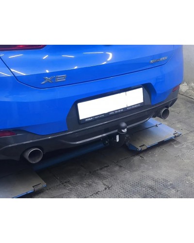 Фаркоп BMW X2 F39 (2018-2023) Steinhof. Польща. Зйомний на болтах.