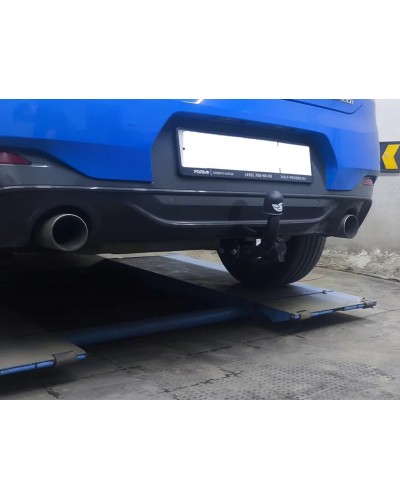 Фаркоп BMW X2 F39 (2018-2023) Steinhof. Польща. Зйомний на болтах.