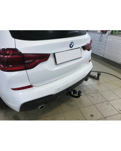 Фаркоп BMW X3 F25 (2010-2017) Steinhof. Польща. Зйомний на болтах.