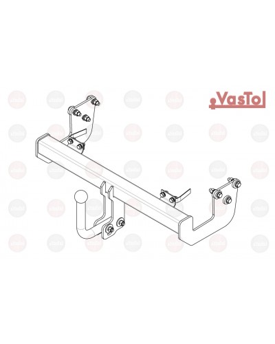 Фаркоп Mercedes Vito w638 (1996-2003) Vastol