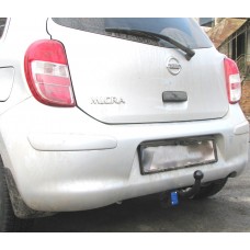 Фаркоп Nissan Micra (2010-2020) Сьемный крюк