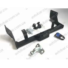 Фаркоп Ford Transit (2000-2013) Бампер без подножки. Литой крюк