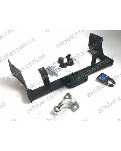 Фаркоп Ford Transit (2000-2013) Бампер без подножки. Литой крюк