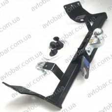 Фаркоп Ford Transit (2000-2013) Бампер без подножки. Литой крюк