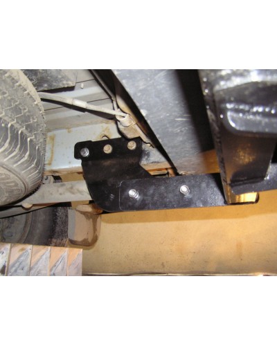 Фаркоп Ford Transit (2000-2013) бампер с подножкой