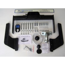 Фаркоп Ford Transit (2000-2013) бампер с подножкой. Литой крюк