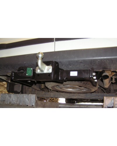 Фаркоп Ford Transit (2000-2013) бампер з підніжкою. Литий крюк