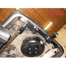 Фаркоп Toyota Land Cruiser 100 (1998-2007) под квадрат. Vastol