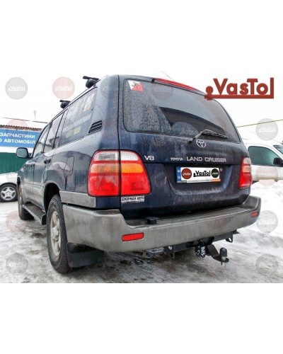 Фаркоп Toyota Land Cruiser 100 (1998-2007) под квадрат. Vastol