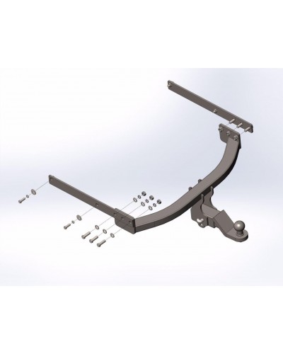 Фаркоп Ford Escape USA (2013-2019) под квадрат