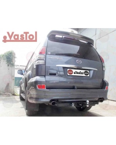 Фаркоп Toyota Land Cruiser Prado 120 (2002-2009) под квадра. с полноценной балкой. Vastol