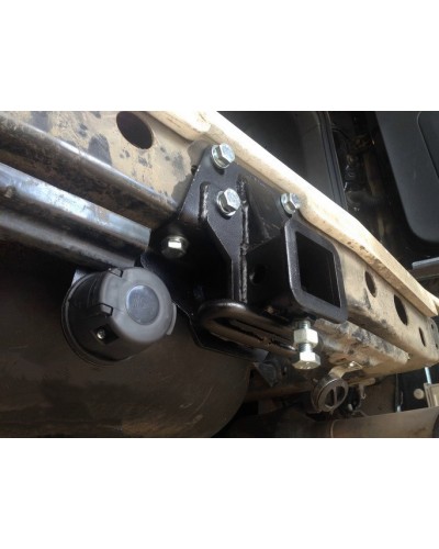 Фаркоп під квадрат Toyota Land Cruiser Prado 120 (2002-2009) на штатну балку