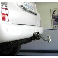 Фаркоп під квадрат Toyota Land Cruiser Prado 120 (2002-2009) на штатну балку