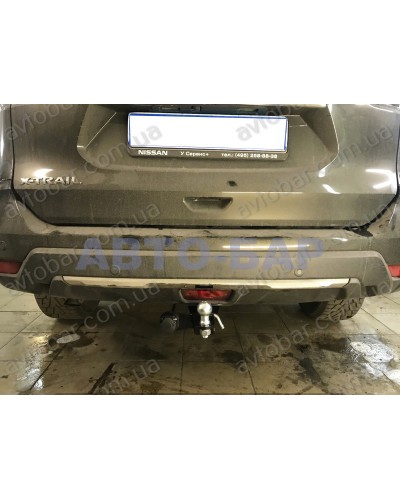 Фаркоп на Nissan Rogue (c 2013--) Под квадрат