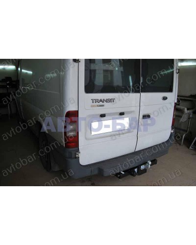 Фаркоп Ford Transit (2000-2013) бампер з підніжкою. Литий крюк