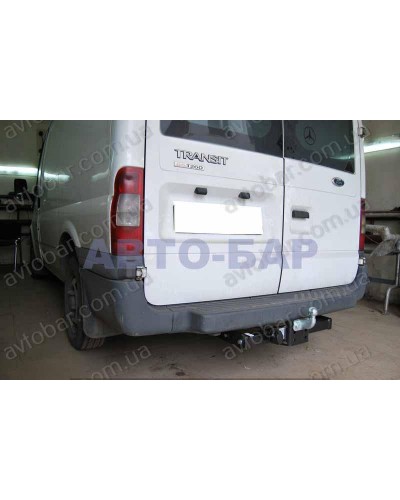 Фаркоп Ford Transit (2000-2013) бампер з підніжкою. Литий крюк