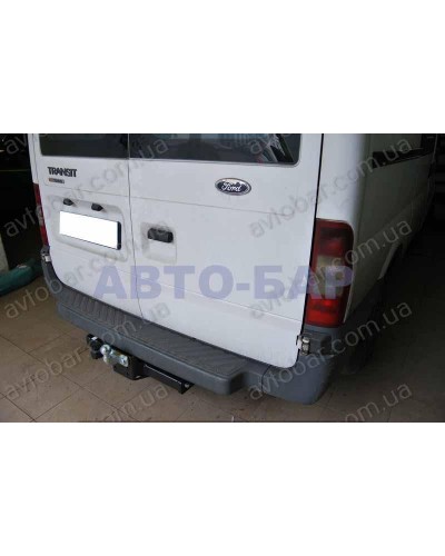 Фаркоп Ford Transit (2000-2013) бампер с подножкой. Литой крюк