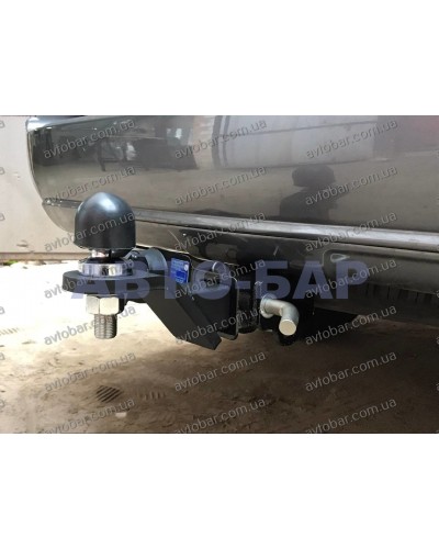 Фаркоп Lexus GX 460 (2009-2022) под квадрат. на штатную балку. Без подрезки бампера