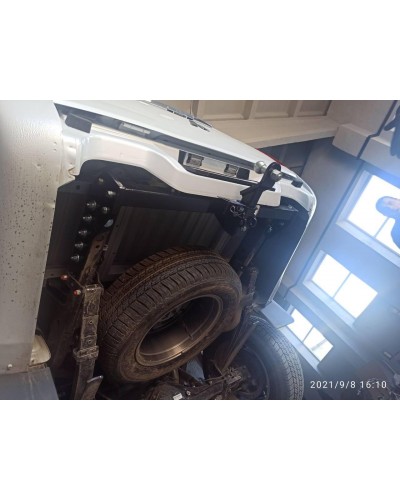 Фаркоп Mitsubishi L200 (2015-2024) під квадрат