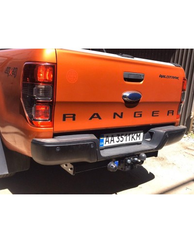 Фаркоп Ford Ranger (2012-2022) пластиковый бампер Форд Рейнджер.