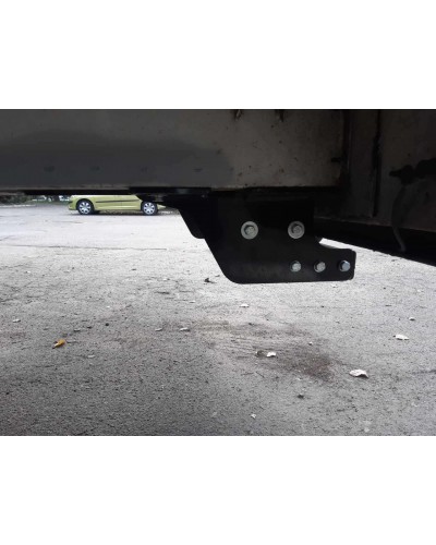 Фаркоп на Renault Master бортовой (с 2010--) Спарка \ Одноколесный. Литой крюк