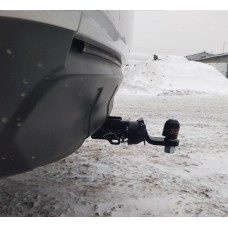 Фаркоп під квадрат Mitsubishi Outlander XL (2006-2012) Автопристрій