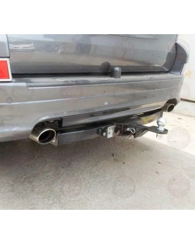 Фаркоп Toyota Land Cruiser Prado 120 (2002-2009) под квадра. с полноценной балкой. Vastol