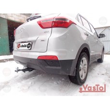 Фаркоп Hyundai Creta (2014-2022) под квадрат. Vastol