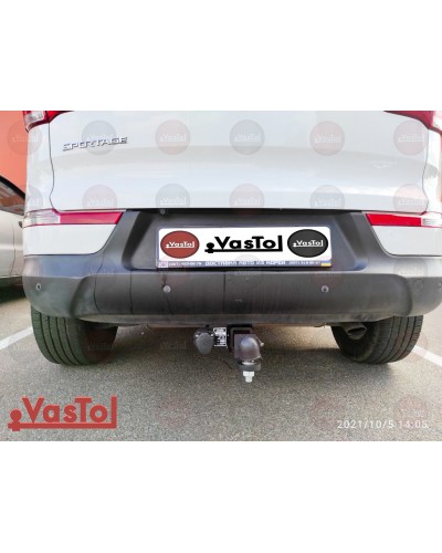Фаркоп Kia Sportage (2010-2015) під квадрат. Vastol