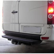 Фаркоп Mercedes Sprinter 907 (2018-2025) бампер з підніжкою. Литий гак.
