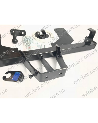 Фаркоп Volkswagen LT (1995-2006) На бампер з підніжкою