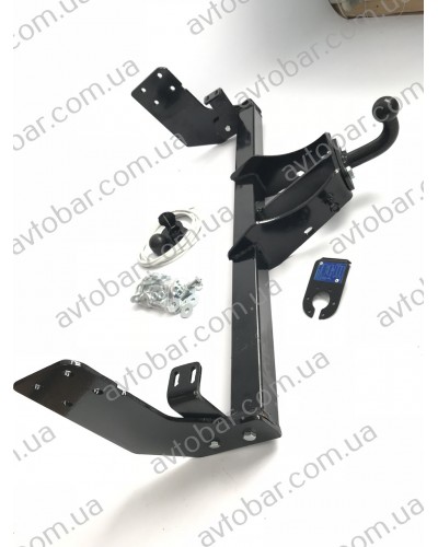 Фаркоп Volkswagen LT (1995-2006) На бампер з підніжкою