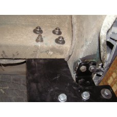 Фаркоп Volkswagen LT (1995-2006) литой крюк. Бампер без подножки