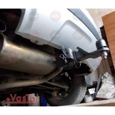Фаркоп Dacia Duster (2010-2024) под квадрат. Vastol