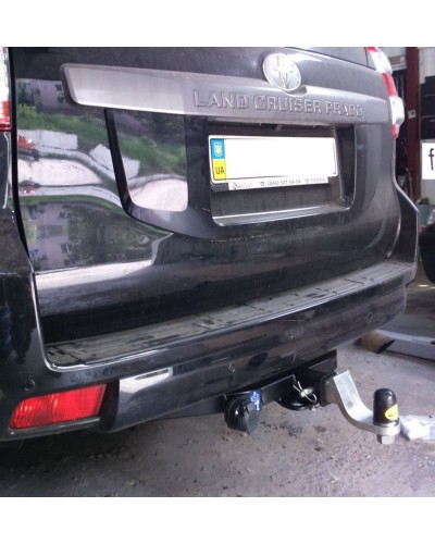 Фаркоп под квадрат Lexus GX 460 (c 2009--) без подрезки бампера