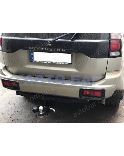 Фаркоп Mitsubishi Pajero Sport (1998-2008) під квадрат. Автопристрій