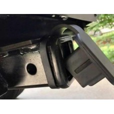 Заглушка для фаркопу під квадрат з петлею. Кришка квадратного фаркопа 50 х 50