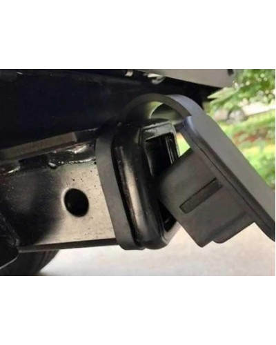 Заглушка для фаркопу під квадрат з петлею. Кришка квадратного фаркопа 50 х 50