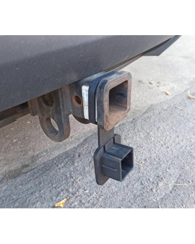 Заглушка для фаркопу під квадрат з петлею. Кришка квадратного фаркопа 50 х 50